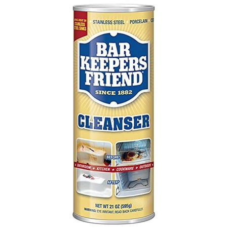 Bar Keepers Friend Powdered Cleanser and Polish, 21 oz Can