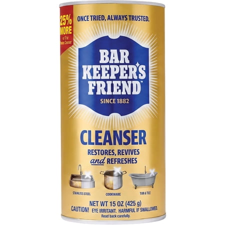 Bar Keepers Friend Removes Rust Gold 15 Oz