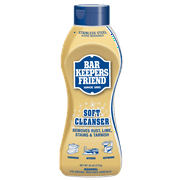 Bar Keepers Friend Soft Cleanser, 26 oz Squeeze Bottle, Citrus, 6/Carton