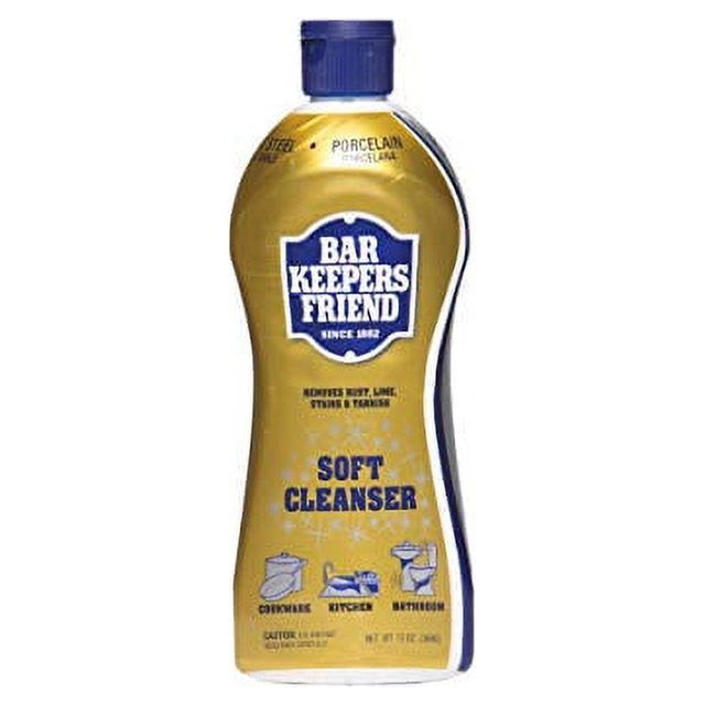 Bar Keepers Friend 13 oz Liquid Cleaner MultiPurpose for Stainless