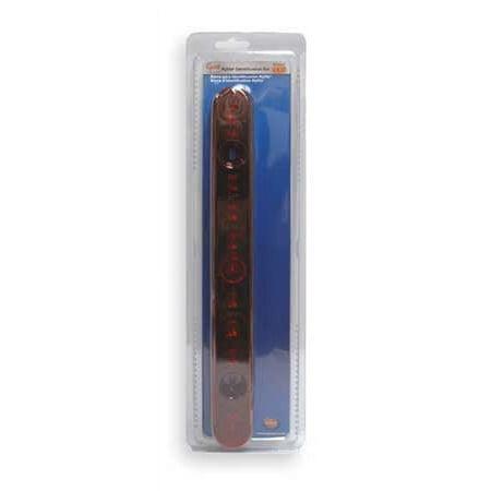 Bar Lamp,LED Hylite ID,Red GROTE 49242-5