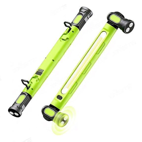 Bar Light Mechanic Light Hood Work Light Bar 3000LM LED Light Bar With Hooks 5200mAh Cordless Rechargeable Hood Light Fathers Day Dad For Men/Mechanic/Car Repairing