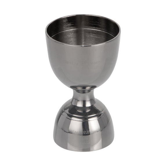 Bar Lux 1 oz / 2 oz Gold-Plated Stainless Steel Jigger - Negroni - 1 count box