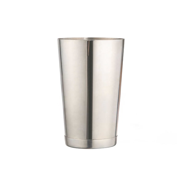 Bar Lux 16 oz Copper-Plated Stainless Steel Cocktail Shaker Tin - Weighted - 3 1/4" x 3 1/4" x 4" - 1 count box