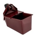 thumbnail image 1 of Bar Lux Rectangle Red Bottle Cap Catcher - with Bottle Opener - 9" x 5 1/2" x 4 3/4" - 10 count box, 1 of 9