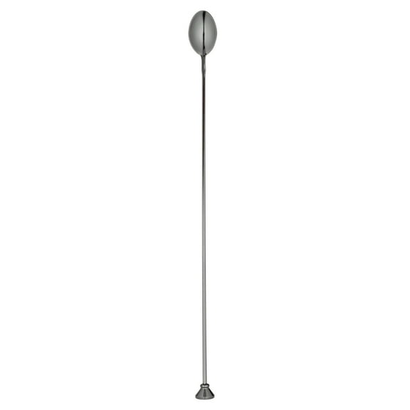 Bar Lux Stainless Steel Muddler Barspoon - 12" x 1 1/4" x 3/4" - 1 count box