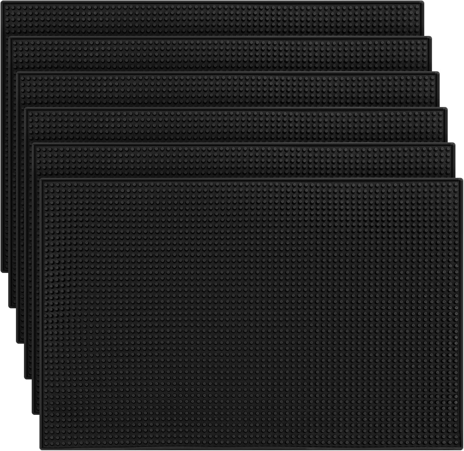 Bar Mat for Countertop Non Slip Rubber Mat Service Spill Cocktail