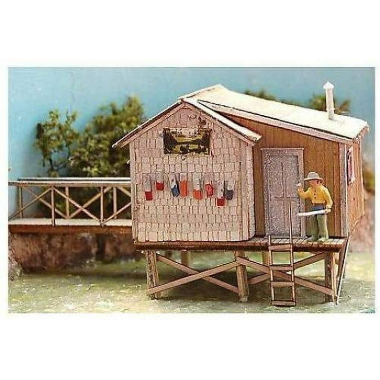 Bar Mills HO Scale Model Railroad Building/Structure Kit - The