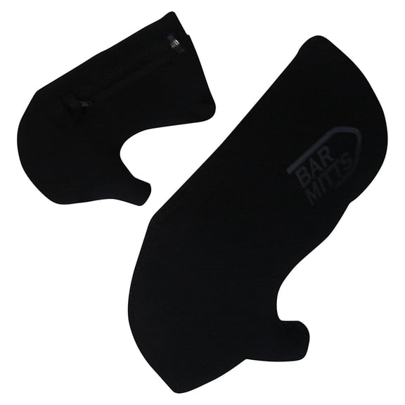 Bar Mitts Shimano For Externally Routed Cables, Black - Large