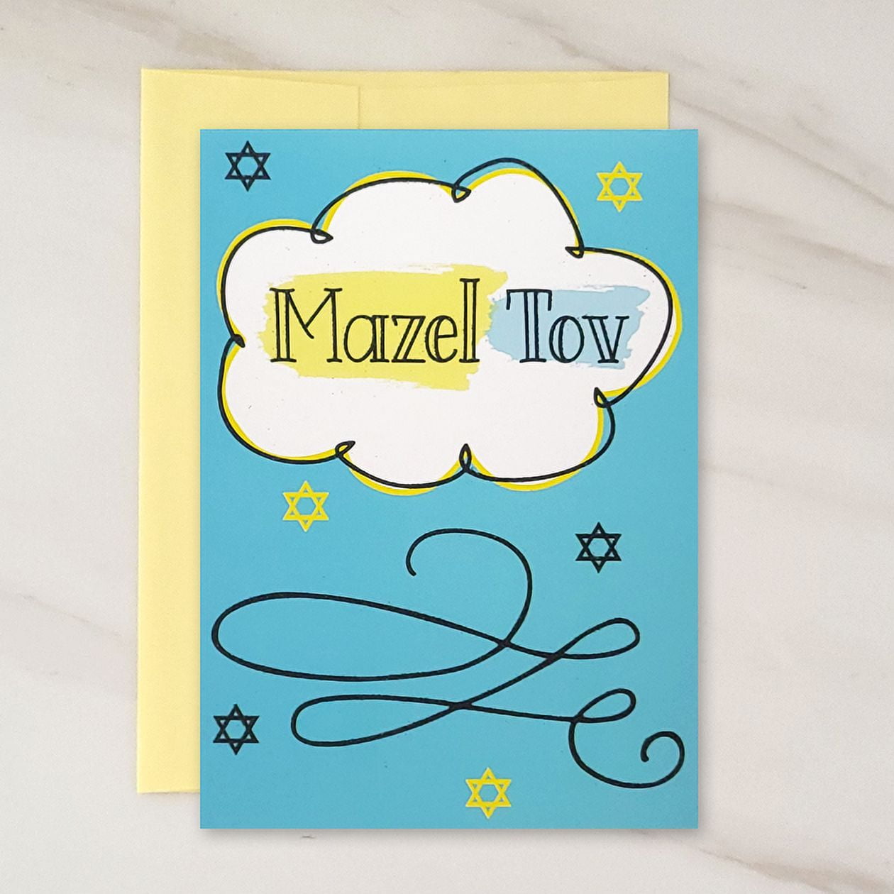 Bar Mitzvah Greeting Cards - 5 Pack with Matching Envelopes (5X7 Inches ...