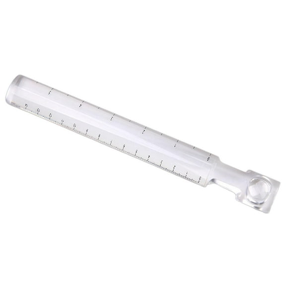Bar Pocket Magnifying Ruler with Scale, Supplies Reading