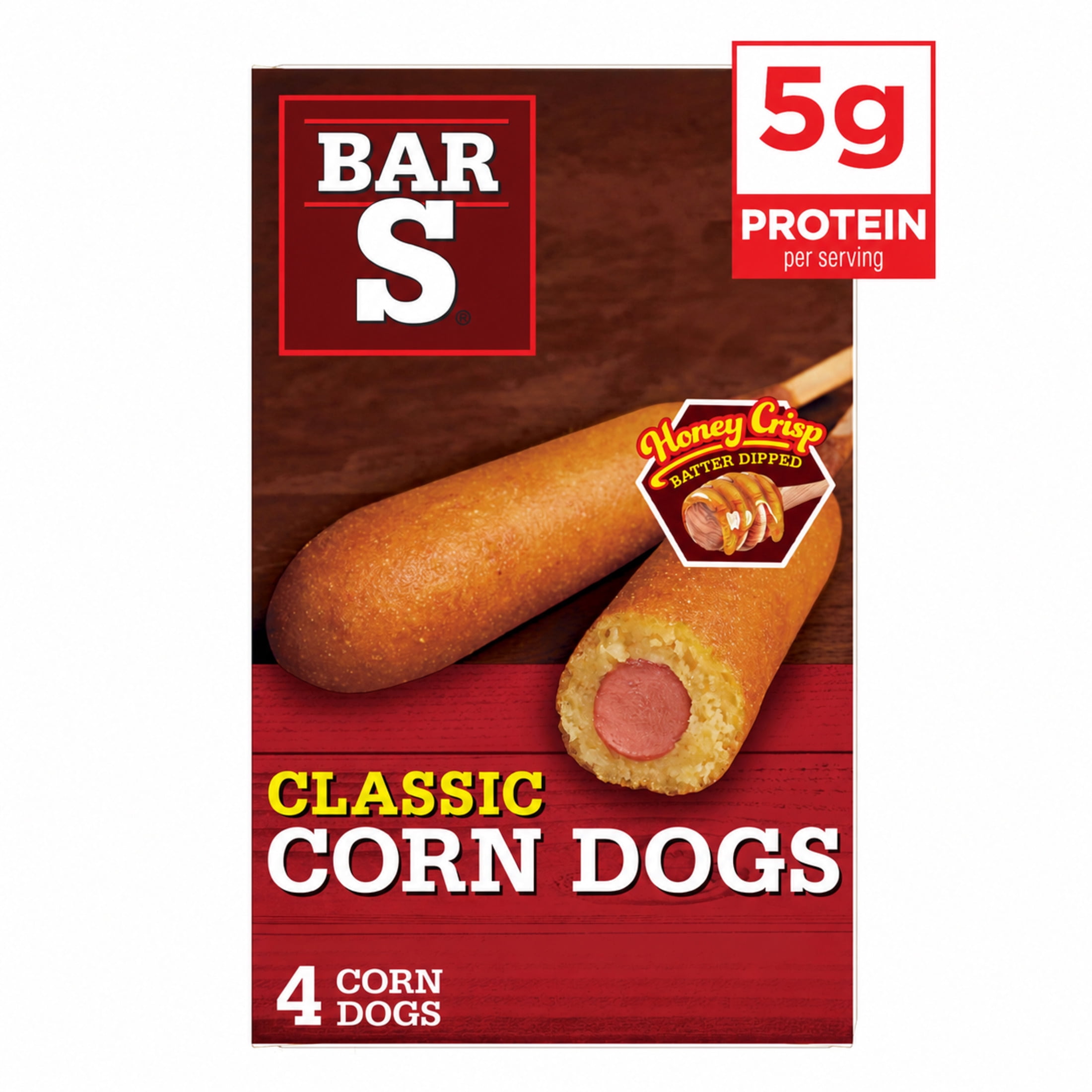 Bar-S Classic Corn Dogs, 4-Count