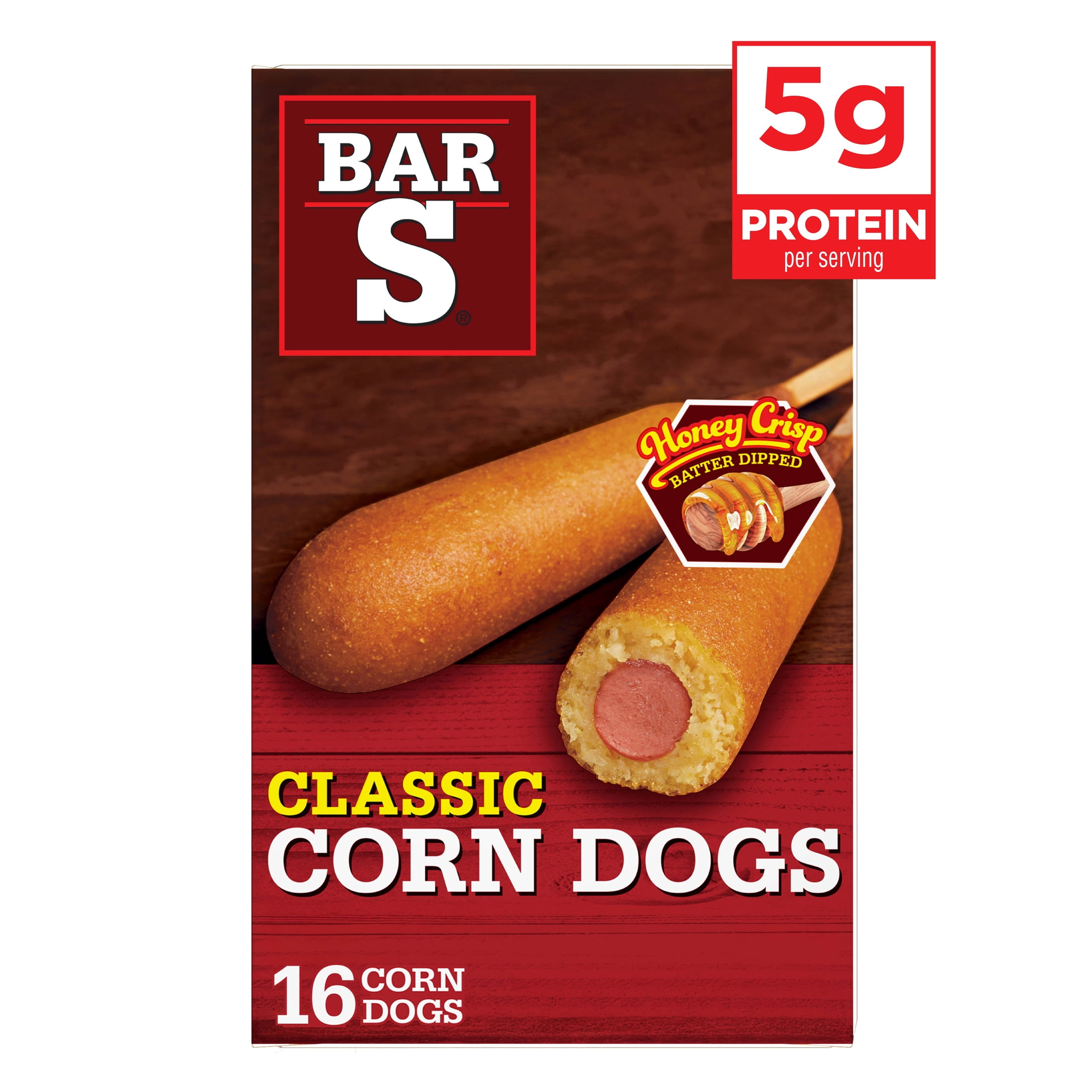 Bar-S Classic Corn Dogs, 16-Count