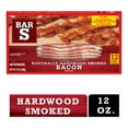 thumbnail image 1 of Bar‑S Naturally Hardwood Smoked Bacon, 100% Pork, 12oz, 1 of 4