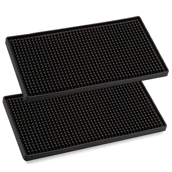 Bar Service Mat,Non Slip Mat Beer Whiskey Glass Coffee for Bars Kitchen Restaurants Counter-Top B