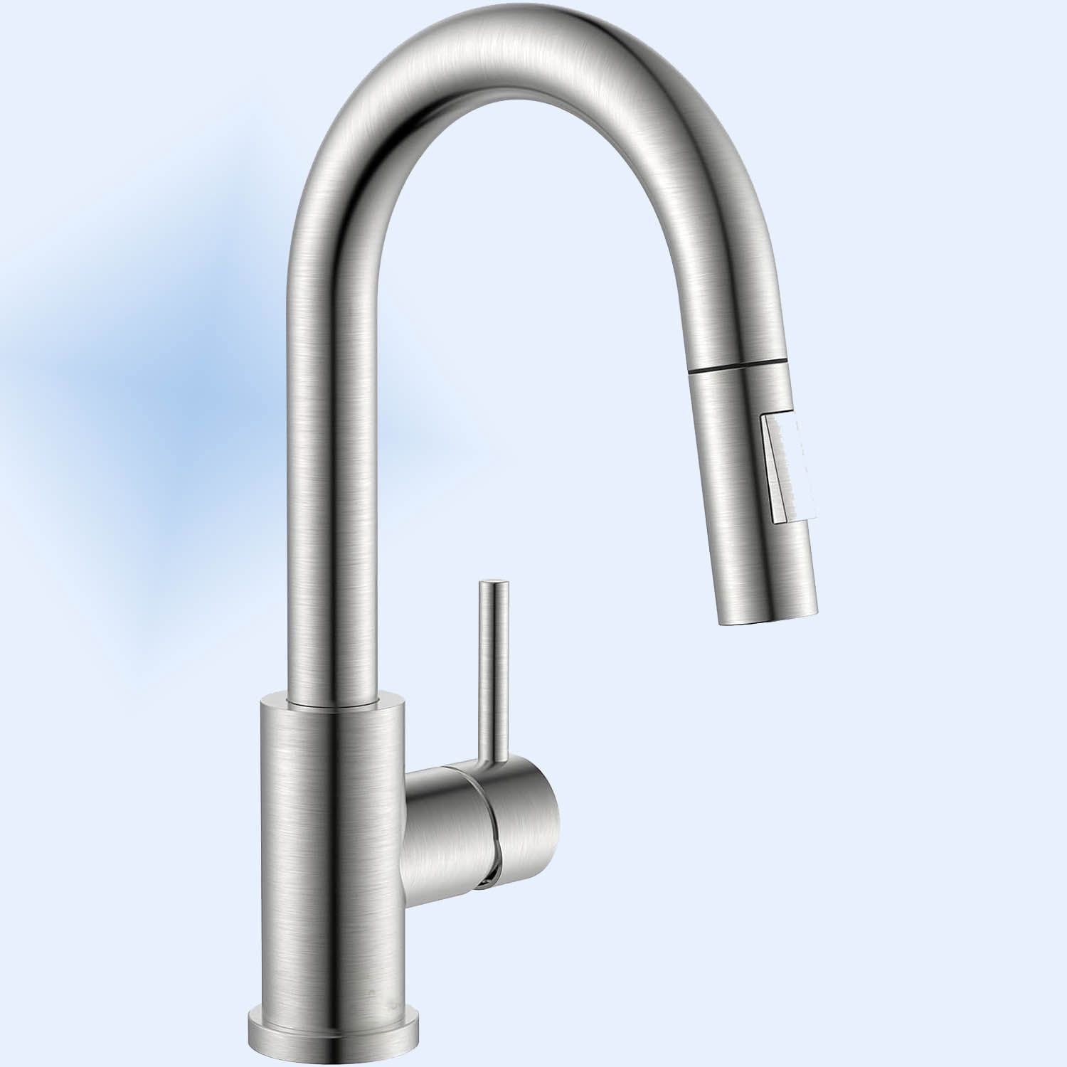 Bar Sink Faucet, Stainless Steel Kitchen Sink Faucet with Pull Down ...