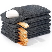 Bar Soap Holder Pouch   6 Pack Mesh Saver Bags with Drawstring, Exfoliating Quick-Dry Travel Cases for Shower Soap, Maximizes Lather & Reduces Waste