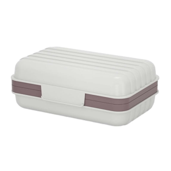 Bar Soap Travel Case Leakproof with Lid and Drainage Tray, Portable Soap Container for Traveling Camping Outdoor Gym Bathroom
