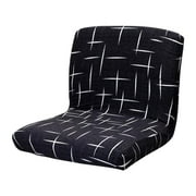 Bar Stool Chair Cover Stretch Removable Square Seat Cover Pub Counter