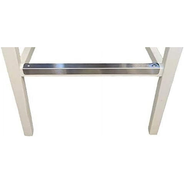 Bar Stool, Counter Stool, Foot Rail Scuff Plate With Screws, Stainless