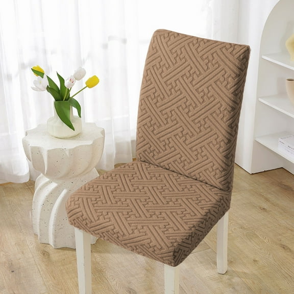 Bar Stool Cover, Non-Slip Elastic Seat Cover, Stretchable Nylon Spandex, Universal Fit for Round Stools, Blue Kitchen Chair Protector, Washable Durable Fabric