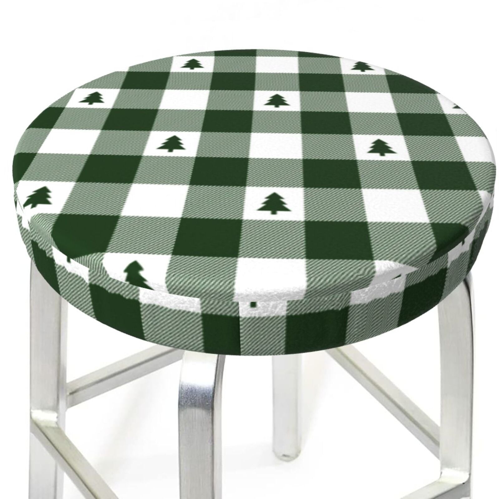Bar Stool Covers, 1214 Inch Bar Stool Covers round, Green White
