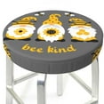 Bar Stool Covers, Bee Kind NonSlip Bar Stool Seat Covers 1214 Inch