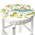 Bar Stool Covers, Cartoon Frogs NonSlip Bar Stool Seat Covers