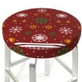 Bar Stool Covers, Merry Christmas NonSlip Bar Stool Seat Covers 1214
