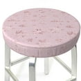 Bar Stool Covers, Minimalist Snowflake NonSlip Bar Stool Seat Covers