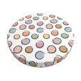 thumbnail image 1 of Bar Stool Covers Round, Abstractly Circles Bar Stool Cushion Covers Seat Cushion With Elastic Bands, Chairs Covers For Kitchen Dining Room 12-14 Inch, 1 of 7