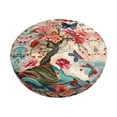 thumbnail image 1 of Bar Stool Covers Round, Butterflies And Flowers Painting Bar Stool Cushion Covers Seat Cushion With Elastic Bands, Chairs Covers For Kitchen Dining Room 12-14 Inch, 1 of 7