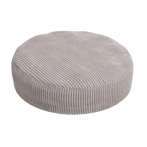 Bar Stool Covers Round Chair Seat Cushion Protector Gray 40x40x10cm