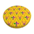thumbnail image 1 of Bar Stool Covers Round, Crayfish Fleur De Lis Bar Stool Cushion Covers Seat Cushion With Elastic Bands, Chairs Covers For Kitchen Dining Room 12-14 Inch, 1 of 7