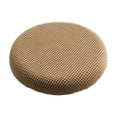 thumbnail image 1 of Bar Stool Covers Round Imitation Silkly Seat Covers with Elastic Bands, Fits 11.8-14.2 Inch Diameter, Sturdy Round Seat Protector for Kitchen, Home Bar, Dining Room Decor., 1 of 6