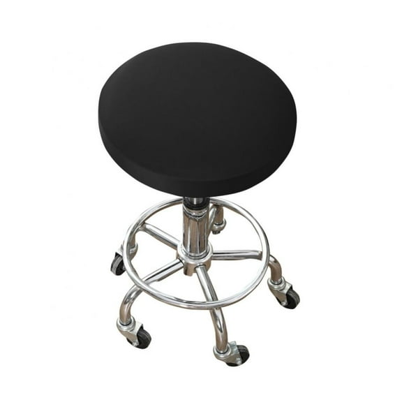 Bar Stool Covers Round Stool Cushion Covers Stool Chair Covers Barstool Covers Slipcover, Feature Stretchy Thick Bouncy Fabric Washable, Dia 12"-15"