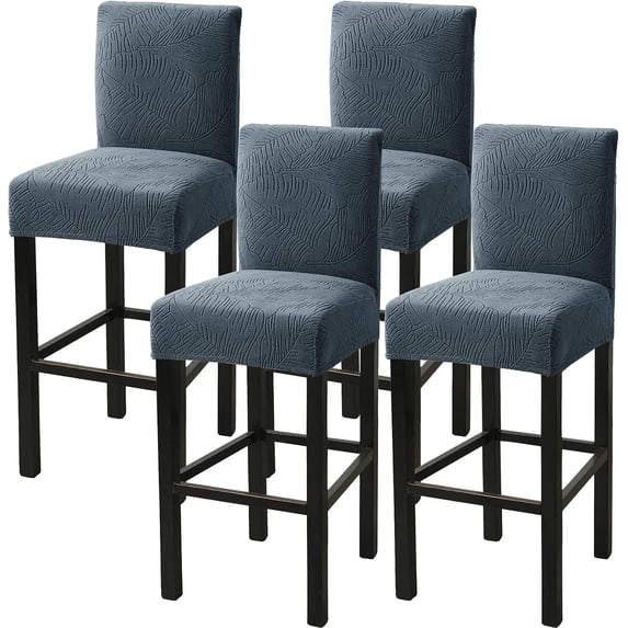 Bar Stool Covers, Stretch Counter Stool Pub Chair Slipcover Washable ...
