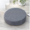 thumbnail image 1 of Bar Stool Cushion   Chair Stool Cushion Pad Memory Foam with Removable Cover and Back Anti Slip Kitchen Dining Chair Pad (Color : gray, Size : 15 * 3in), 1 of 10