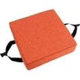 thumbnail image 1 of Bar Stool Cushions Square Thickened Barstool Seat Cushions Indoor Outdoor Non-Slip Small Metal Chairs Cushions Classroom Stools Cushions for Cafe Bistro Metal Stools(Orange,14 * 14 * 3in), 1 of 9