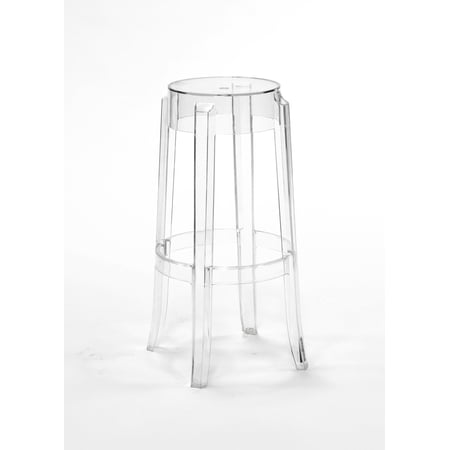 Bar Stool - Phantom Resin - Clear (2/Box)