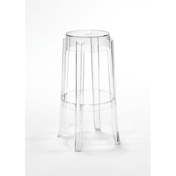 Bar Stool - Phantom Resin - Clear (2/Box)