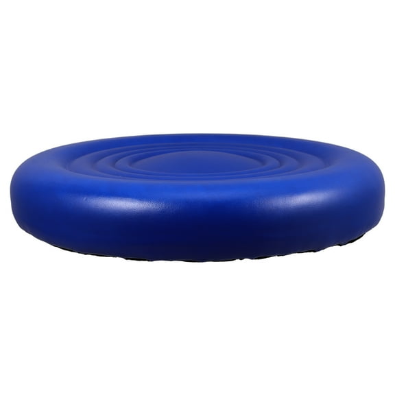 MLINS Blue PU Round Stool Seat Replacement with Sponge Core for Bar Stool Use 12.5 inches