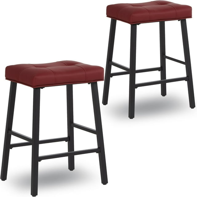 Bar Stools 24 inch Counter Height Bar Stools Upholstered Modern Kitchen