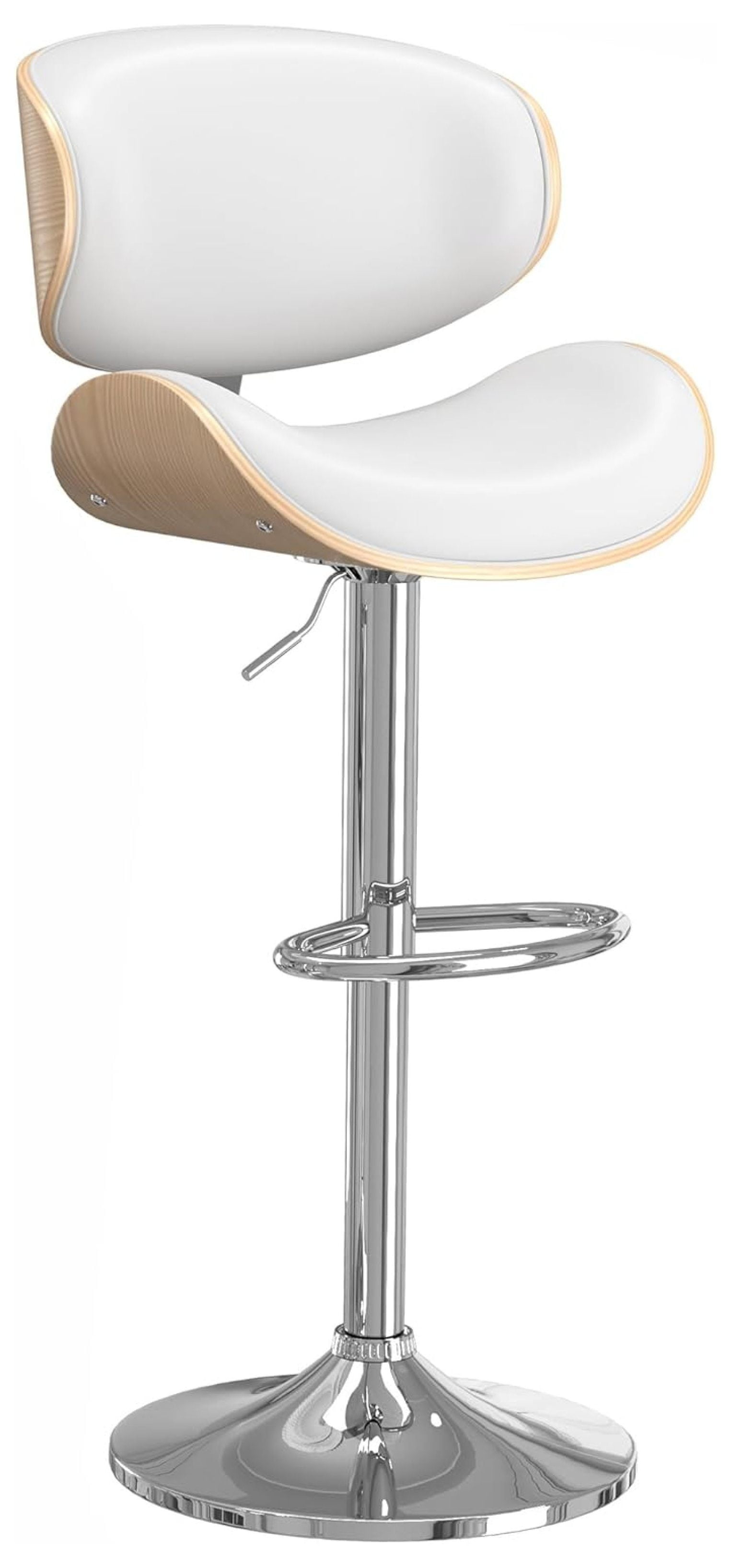 Bar Stools Set, Bar Stools for Kitchen Island with Bentwood Back and