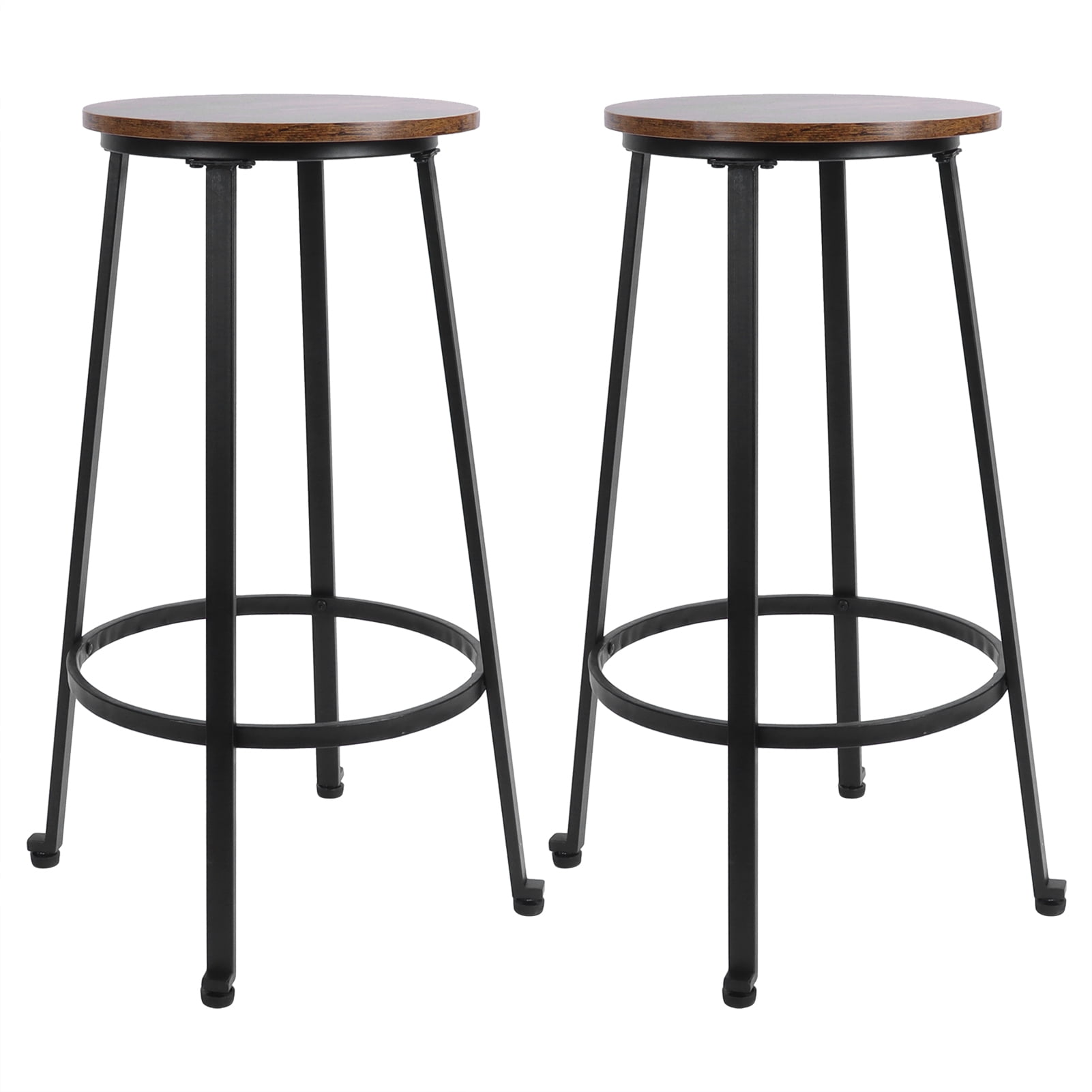 Bar Stools Set Of 2 Bar Stools Round Counter Stools 74.5cm High