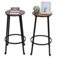 Bar Stools Set of 2 Breakfast Bar Stools for Kitchen Bar Chairs Pub