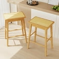 Bar Stools Set of 2, Counter Height Kitchen Stool 24 inch Bar Stools
