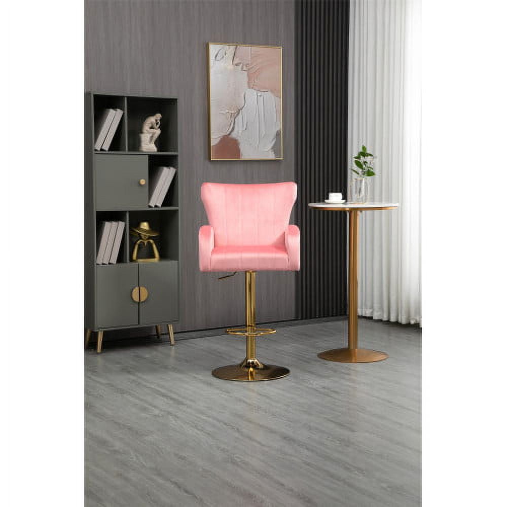 Bar Stools for Kitchen Counter Adjustable Swivel Height Bar Stools
