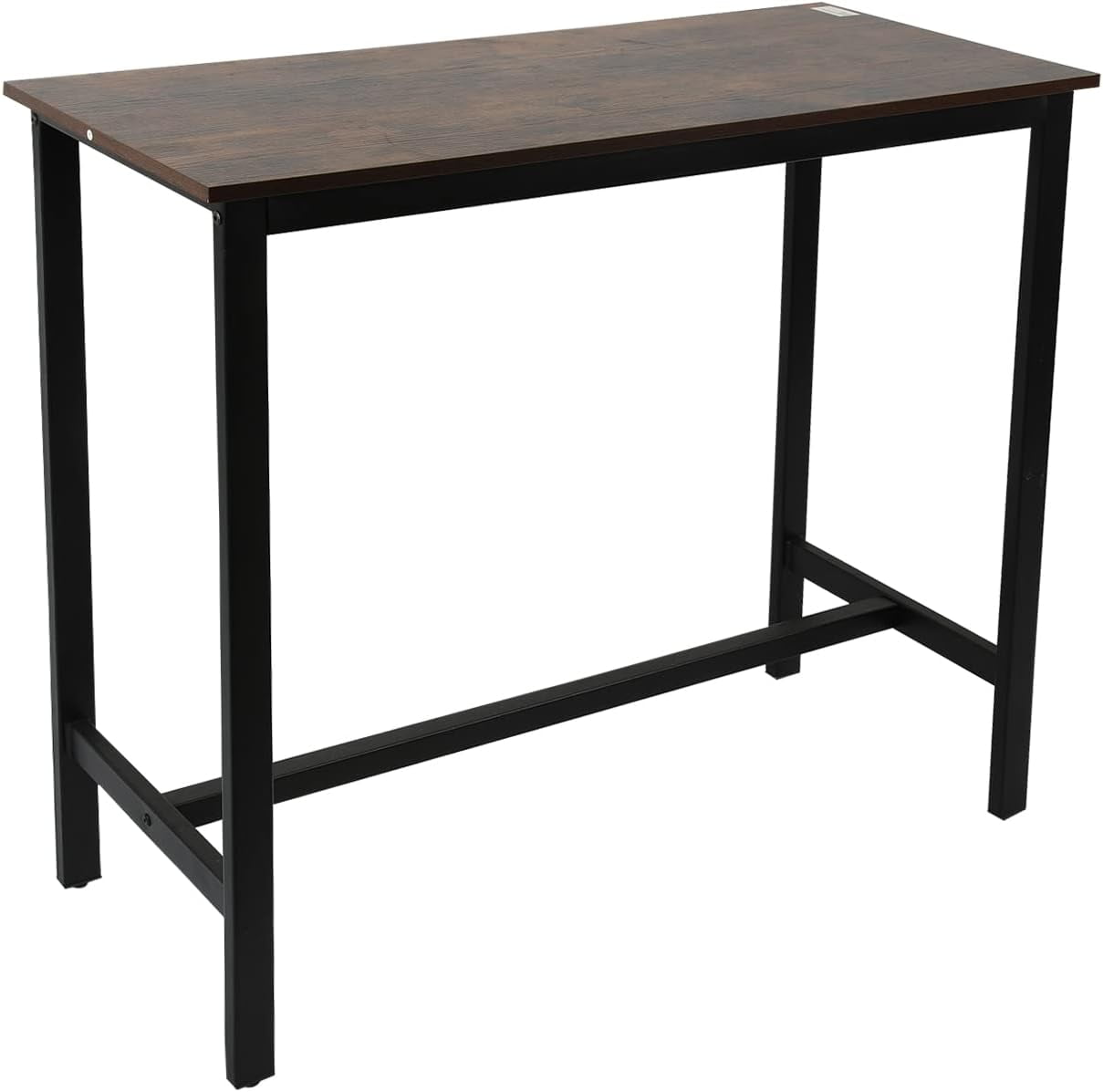 Bar Table,Wooden Pub Dining Height Table,Rectangular Dining Coffee