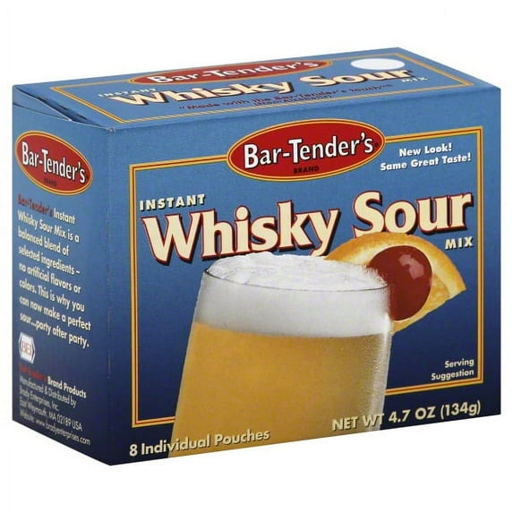 Bar-Tender's Instant Whiskey Sour Mix - 8 CT